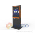 Auto Cutter Multi-media Speakers Dual Sides Interactive Digital Signage Kiosk